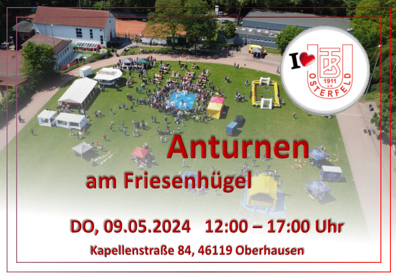 Anturnen am Friesenhügel 09.05.2024