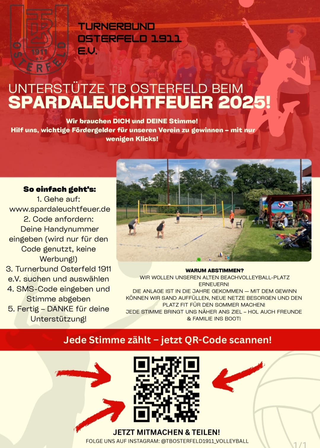 Flyer der Aktion Sparda-Leuchtfeuer 2025