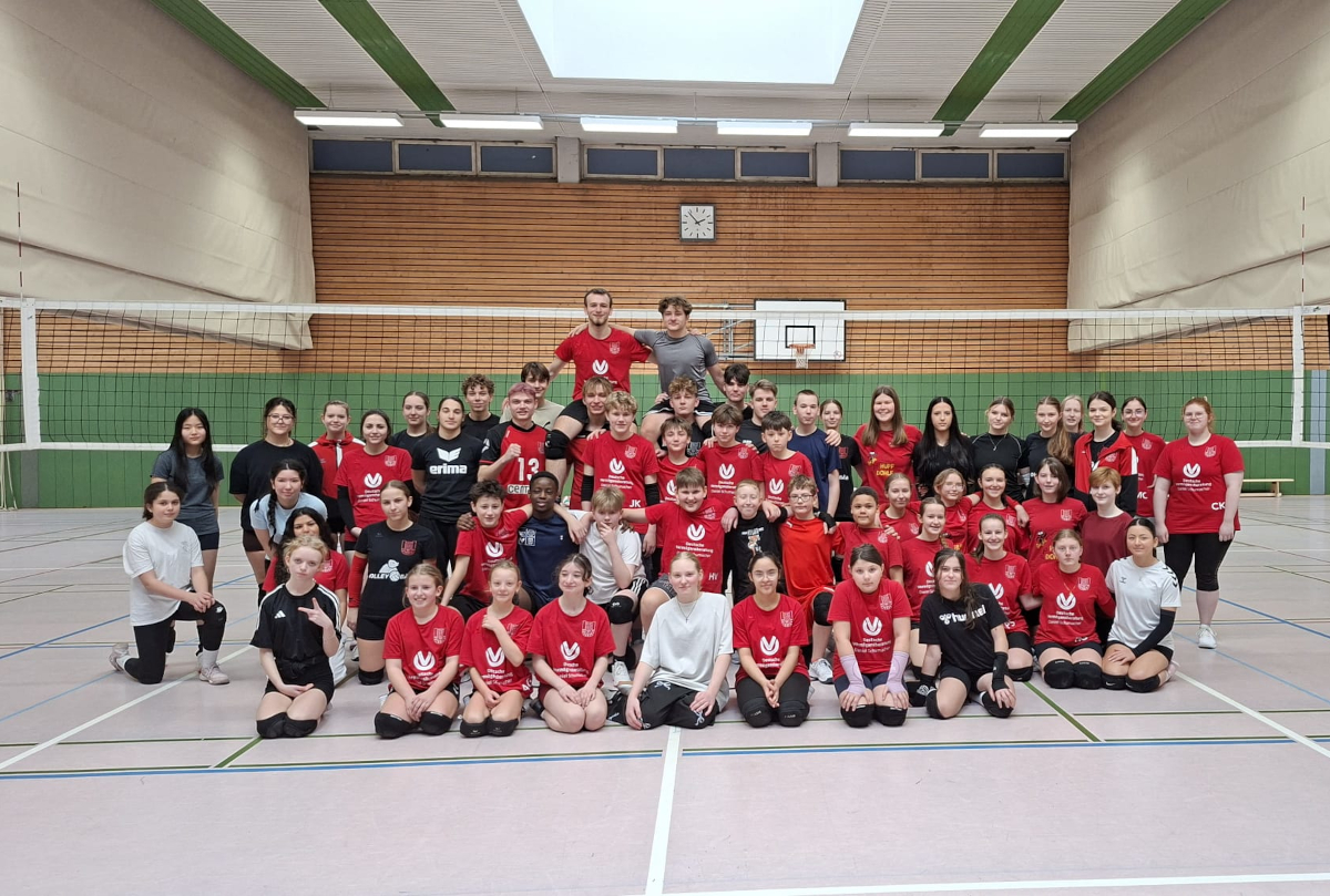 Gruppenfoto der Jugend vom TB Osterfeld 2026
